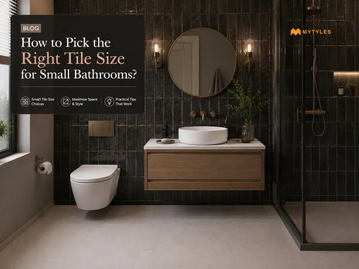 How to Pick the Right Tile Size for Small Bathrooms?