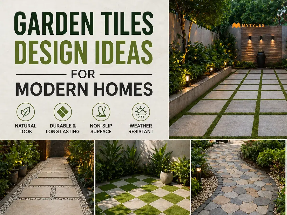 Garden Tiles Design Ideas for Modern Homes