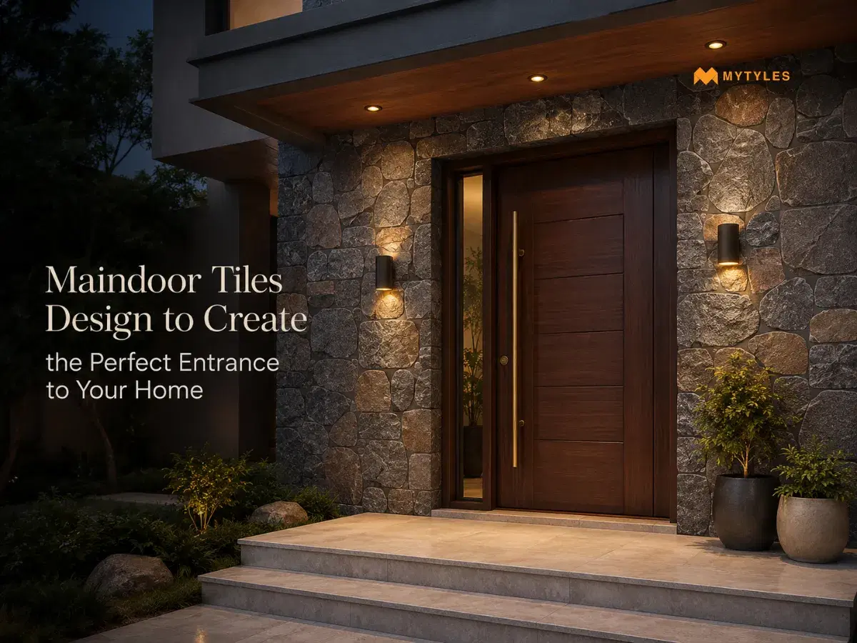 Maindoor Tiles Design to Create the Perfect Entrance to Your Home
