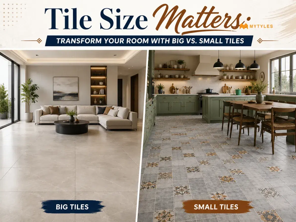 Tile Size Matters: Transform Your Room with Big vs. Small Tiles
